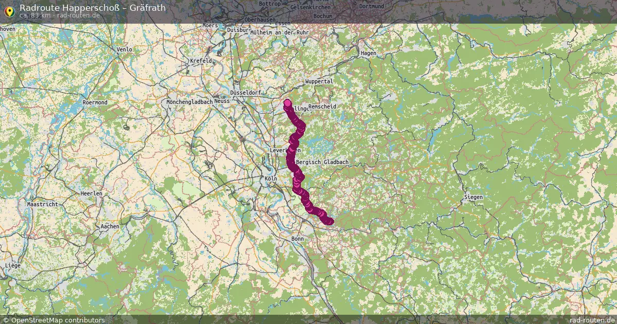 Radtour Happerschoß – Gräfrath