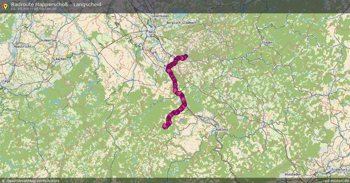 Radtour Happerschoß – Langscheid