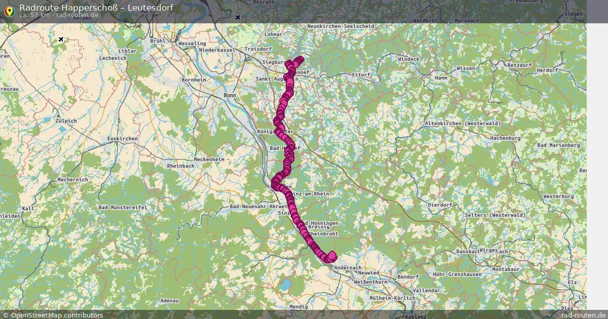 Radtour Happerschoß – Leutesdorf