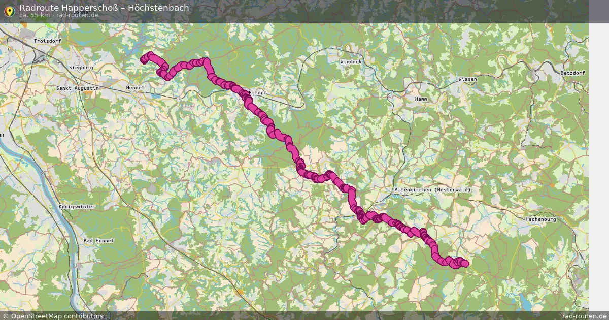 Radtour Happerschoß – Höchstenbach
