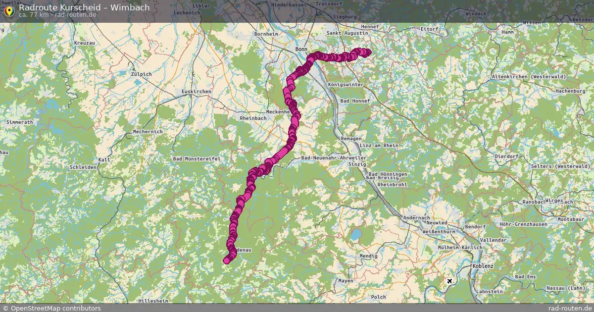 Radtour Kurscheid – Wimbach