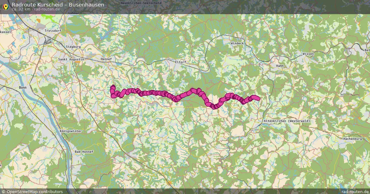 Radtour Kurscheid – Busenhausen