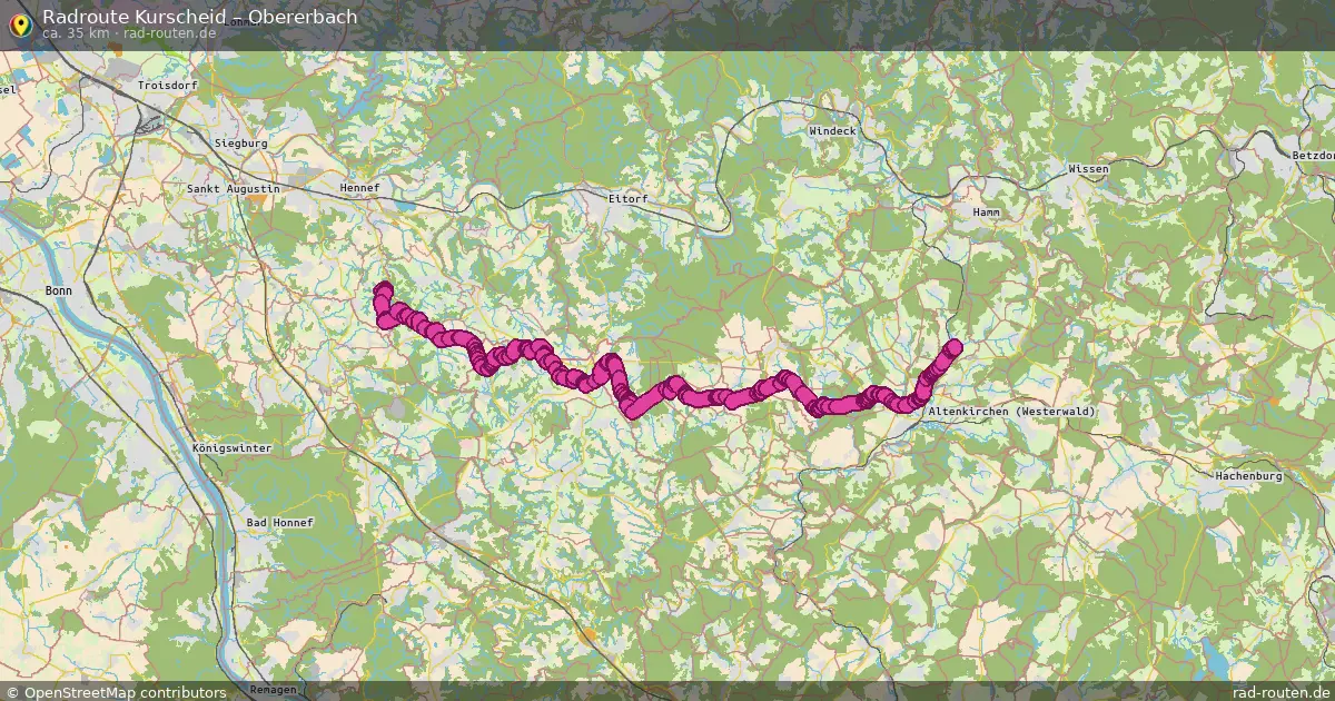 Radtour Kurscheid – Obererbach