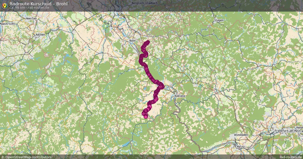 Radtour Kurscheid – Brohl