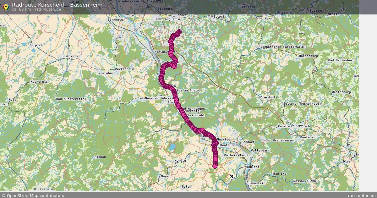 Radtour Kurscheid – Bassenheim