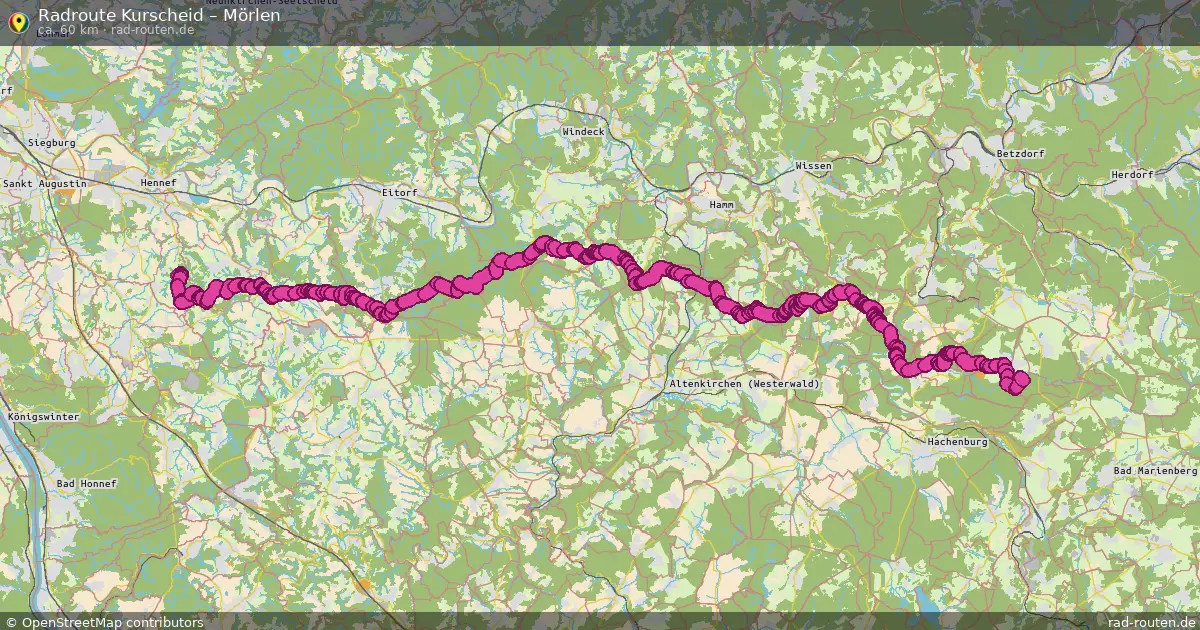 Radtour Kurscheid – Mörlen
