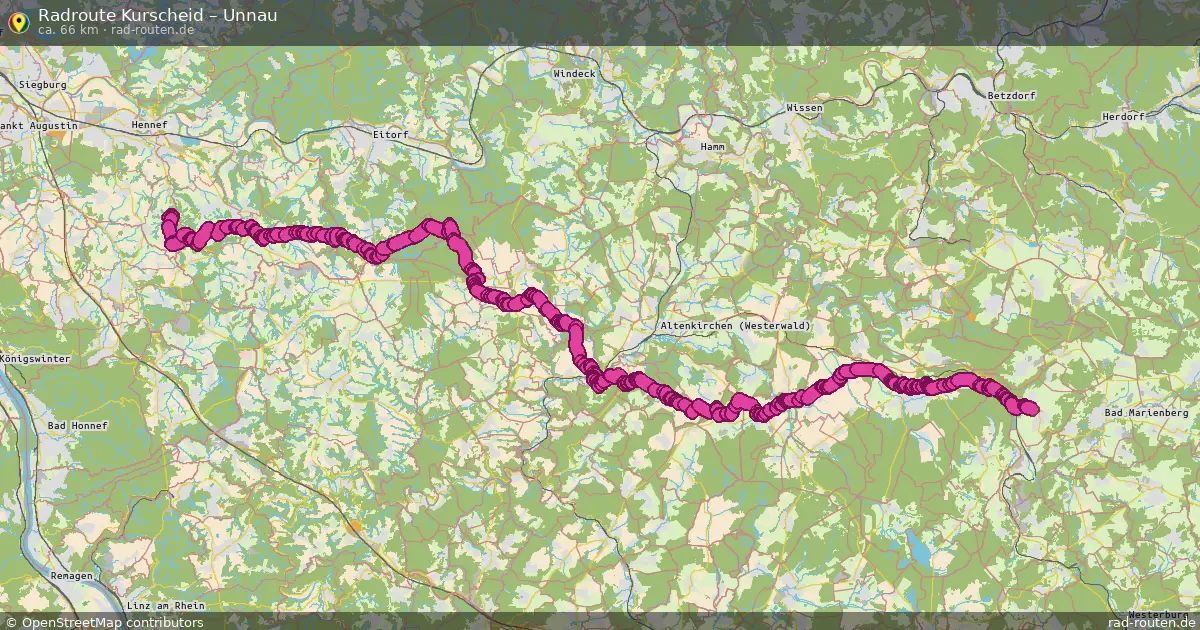 Radtour Kurscheid – Unnau