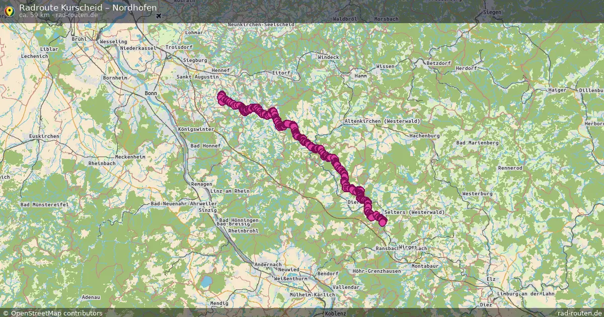 Radtour Kurscheid – Nordhofen