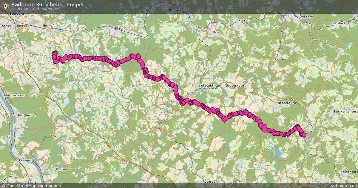 Radtour Kurscheid – Enspel