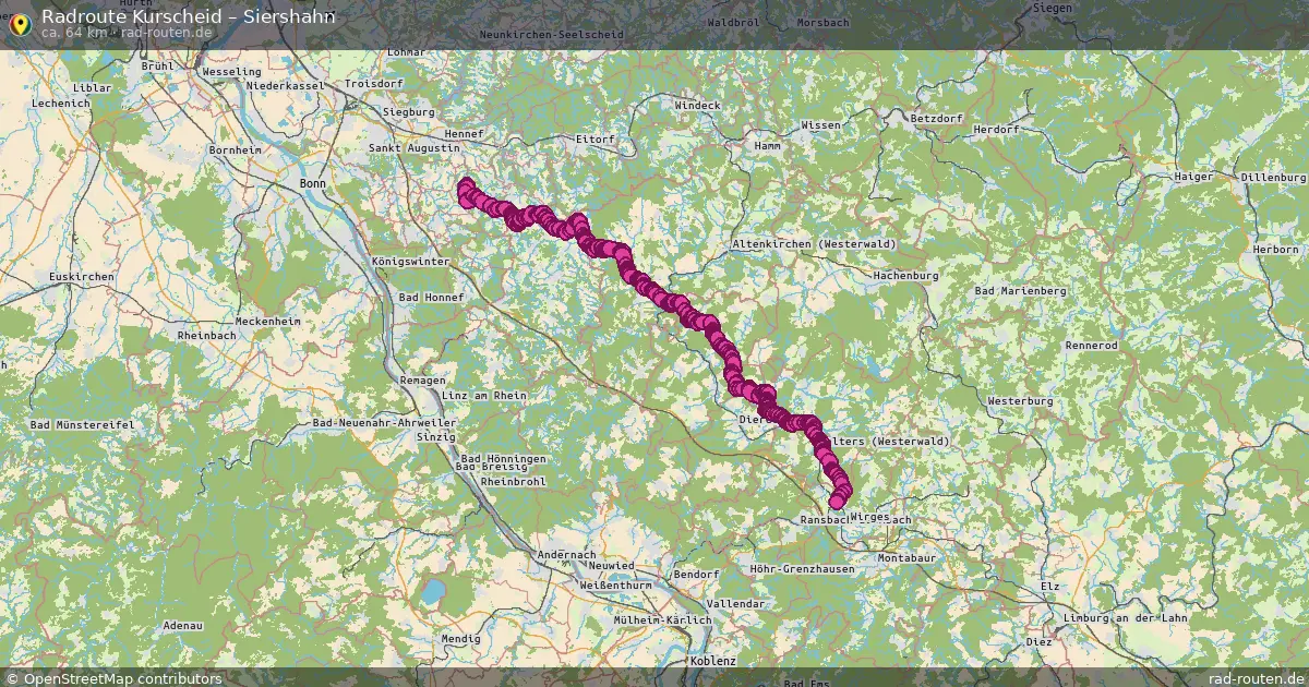 Radtour Kurscheid – Siershahn