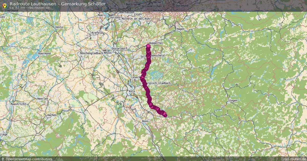 Radtour Lauthausen – Gemarkung Schöller