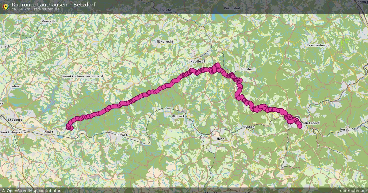 Radtour Lauthausen – Betzdorf
