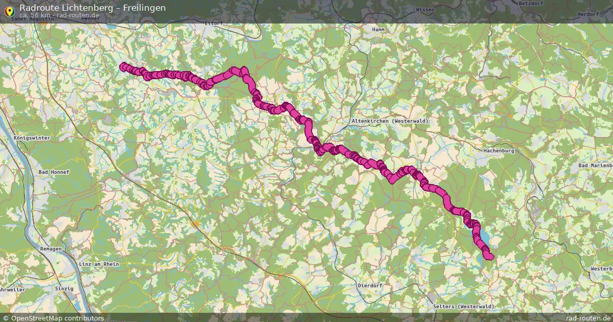 Radtour Lichtenberg – Freilingen