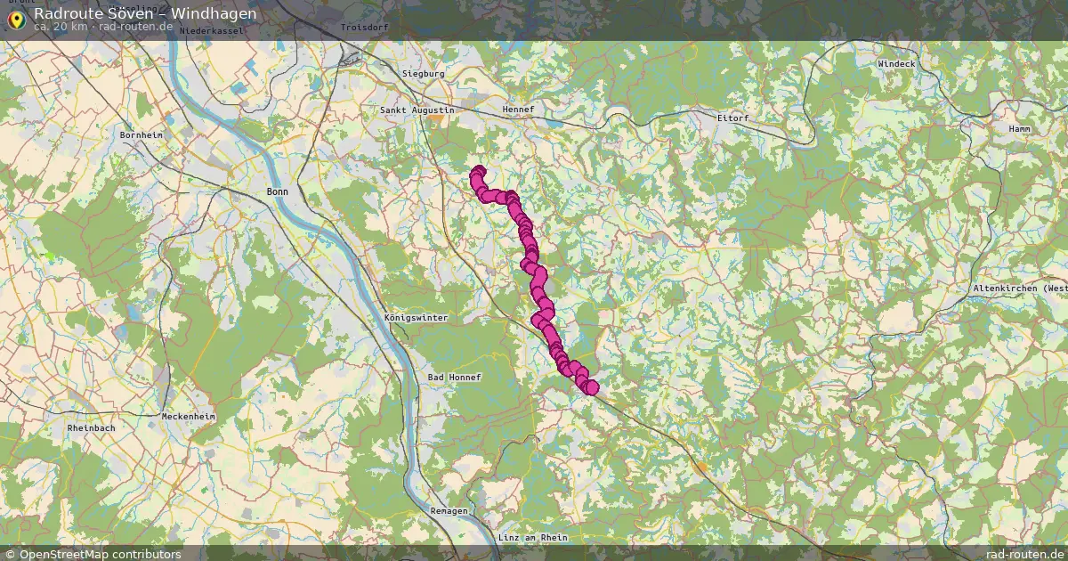 Radtour Söven – Windhagen