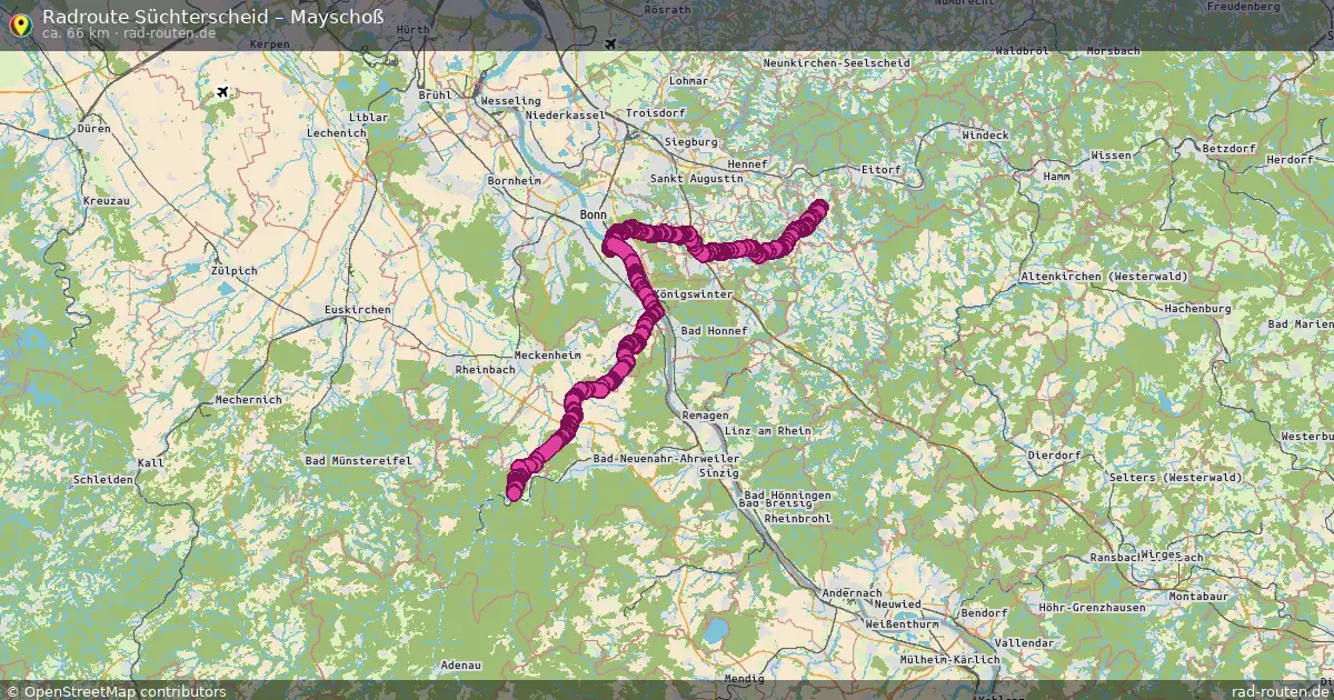 Radtour Süchterscheid – Mayschoß