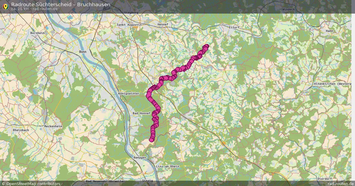 Radtour Süchterscheid – Bruchhausen
