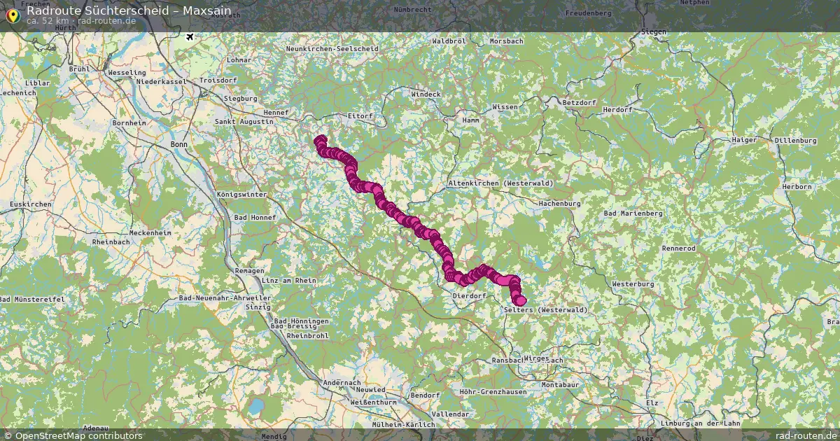 Radtour Süchterscheid – Maxsain
