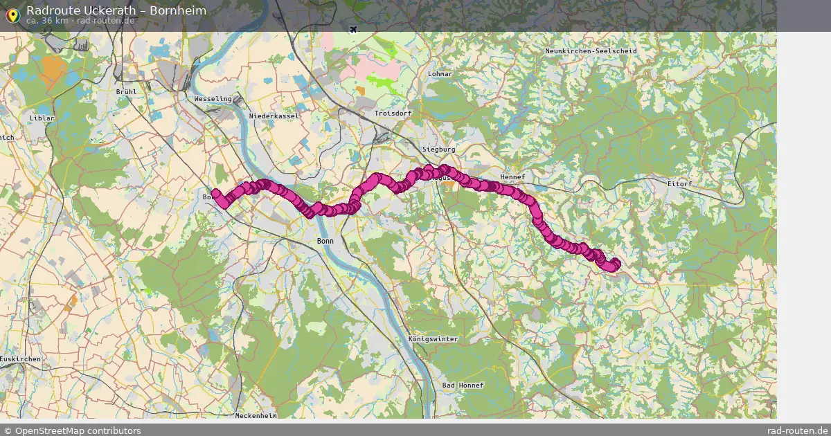 Radtour Uckerath – Bornheim