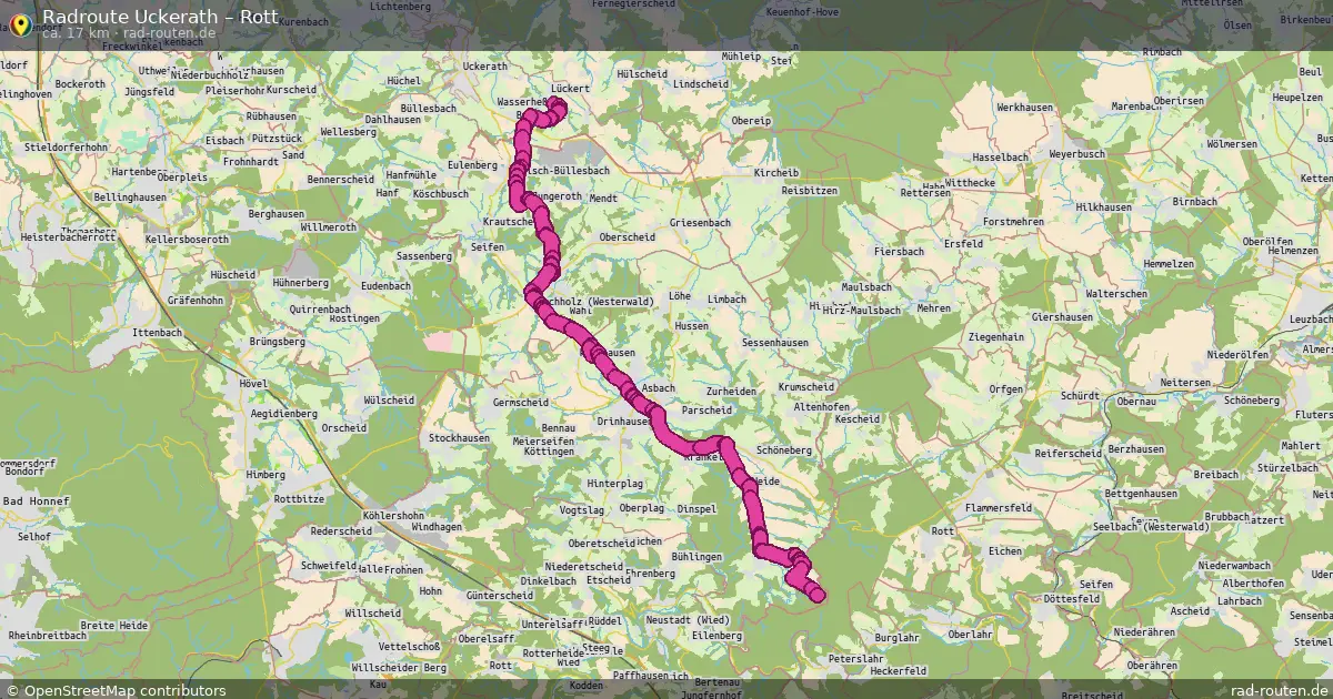 Radtour Uckerath – Rott