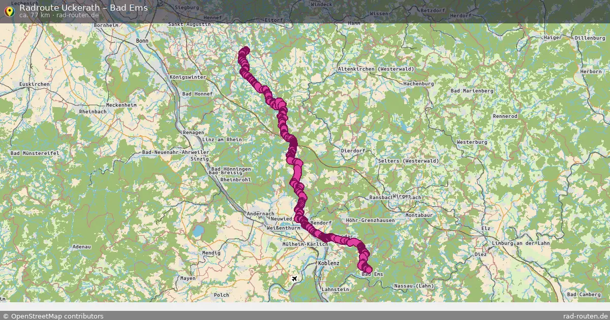 Radtour Uckerath – Bad Ems