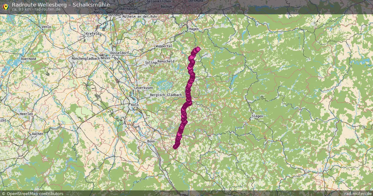 Radtour Wellesberg – Schalksmühle