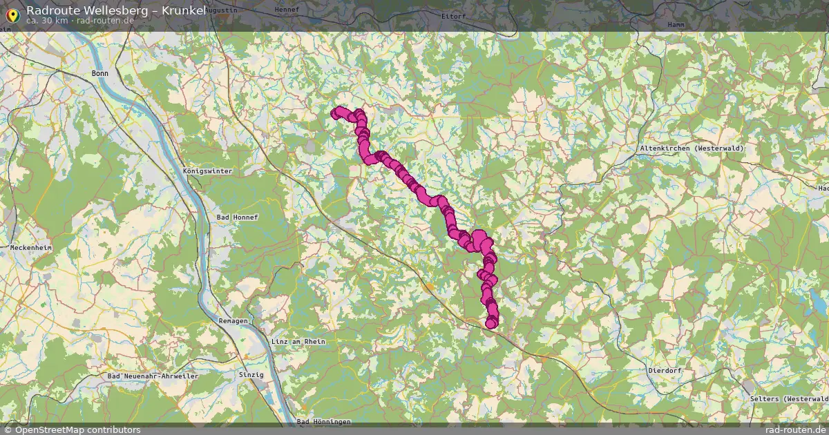Radtour Wellesberg – Krunkel