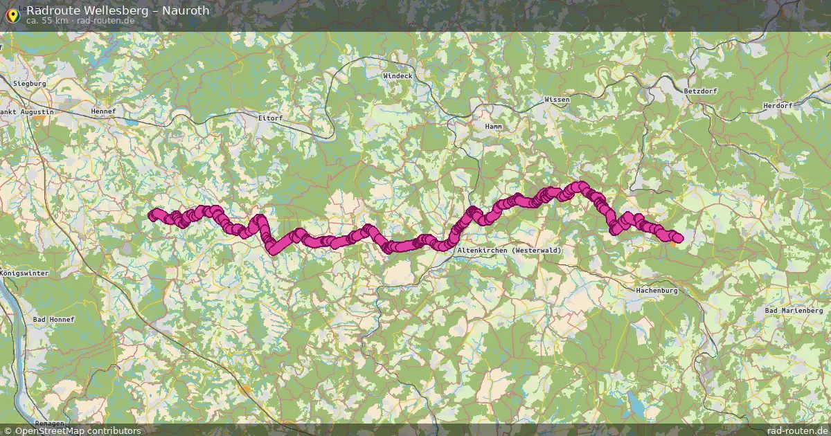 Radtour Wellesberg – Nauroth