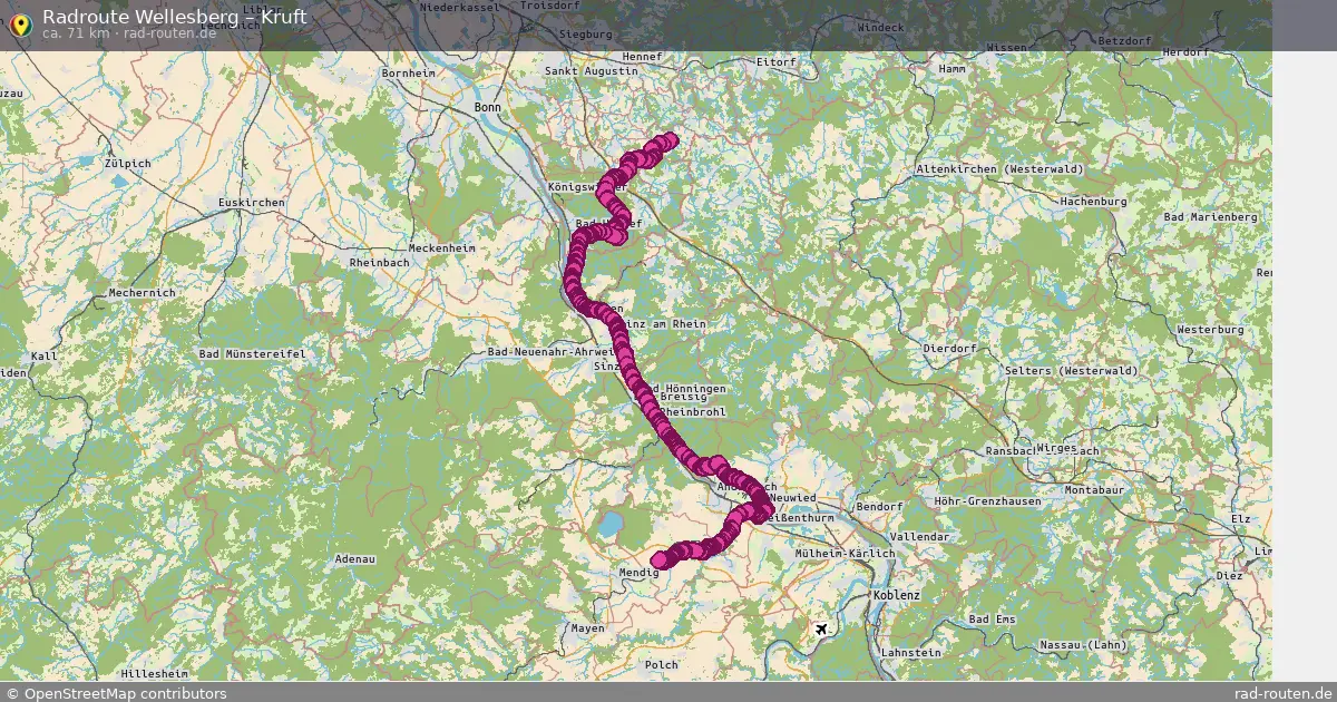 Radtour Wellesberg – Kruft