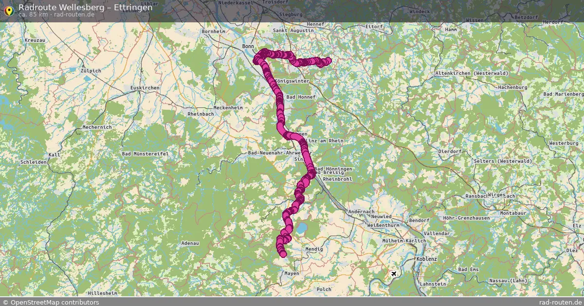 Radtour Wellesberg – Ettringen