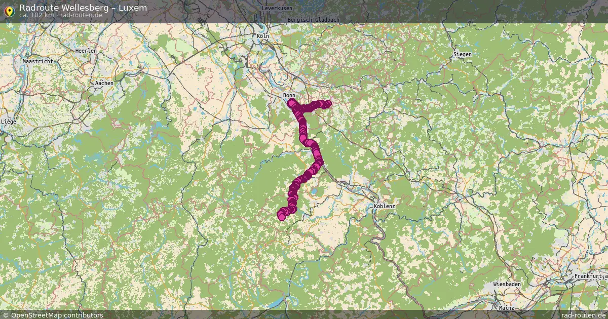 Radtour Wellesberg – Luxem