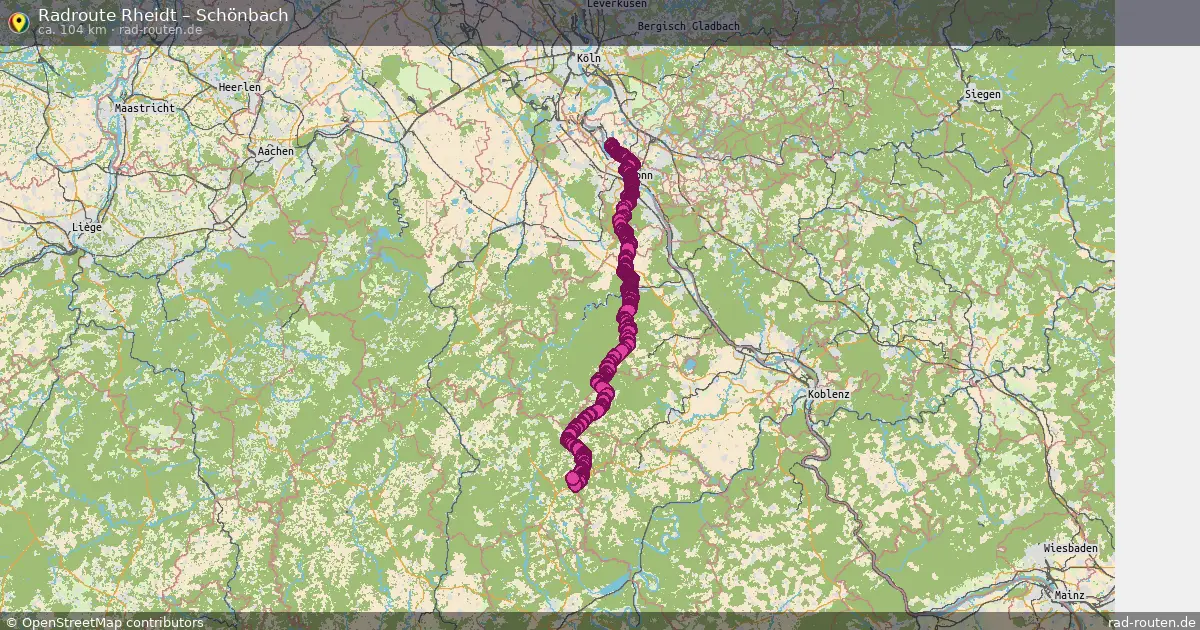 Radtour Rheidt – Schönbach