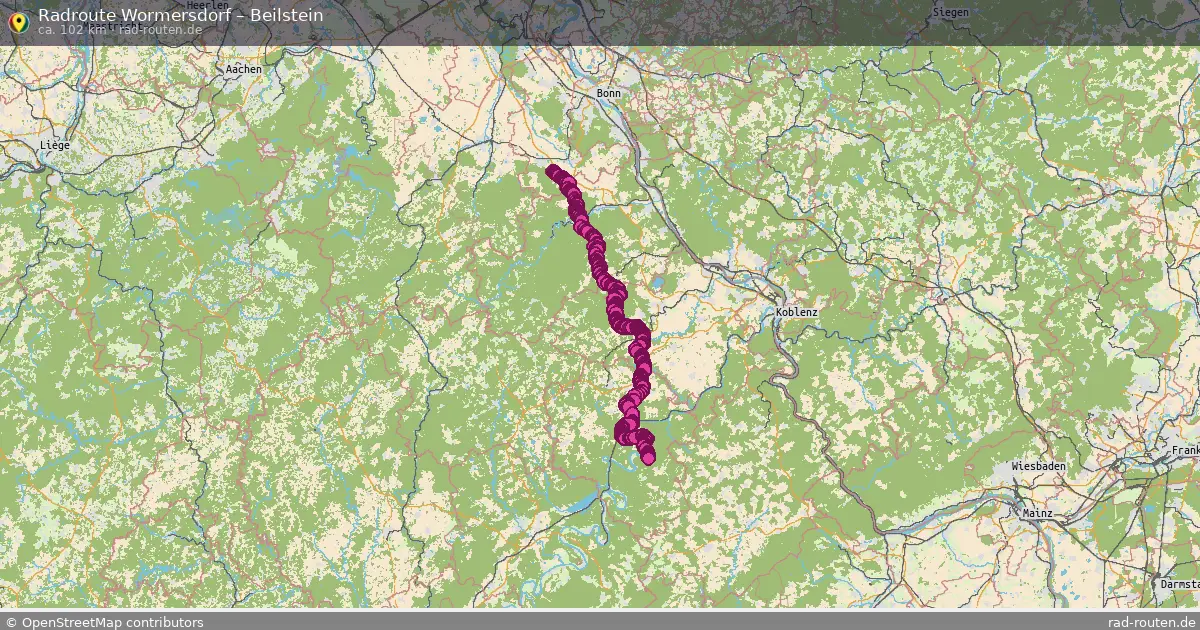 Radtour Wormersdorf – Beilstein