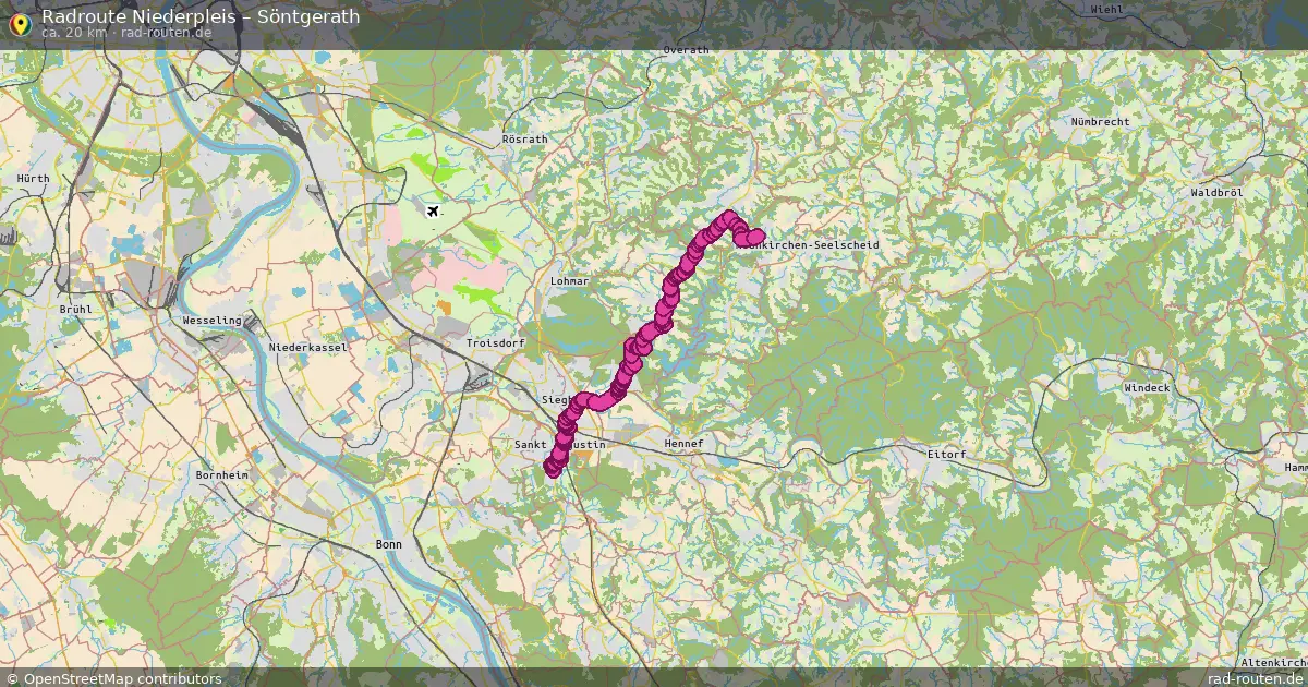 Radtour Niederpleis – Söntgerath