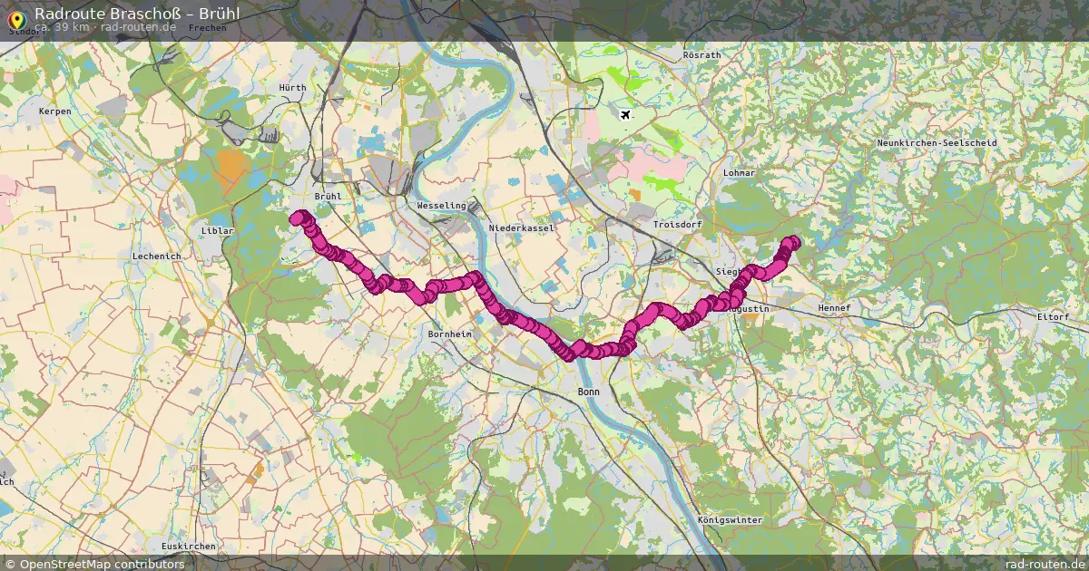 Radtour Braschoß – Brühl