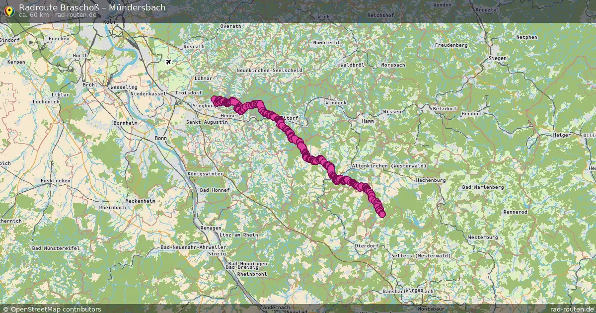 Radtour Braschoß – Mündersbach