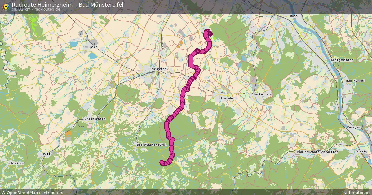 Radtour Heimerzheim – Bad Münstereifel