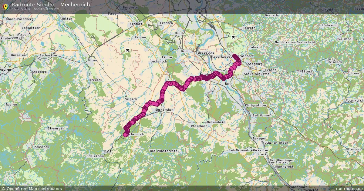 Radtour Sieglar – Mechernich