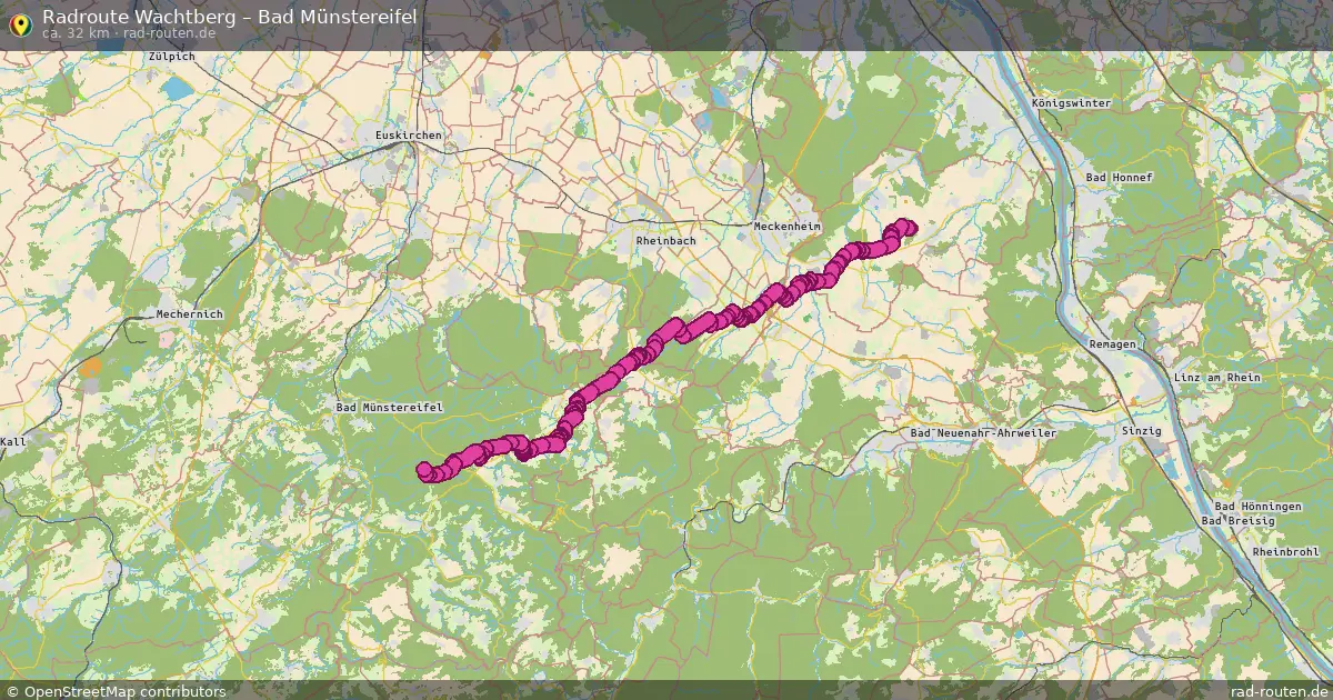 Radtour Wachtberg – Bad Münstereifel
