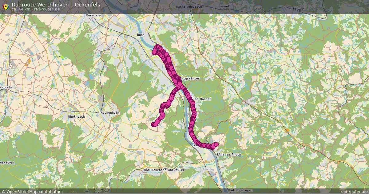 Radtour Werthhoven – Ockenfels