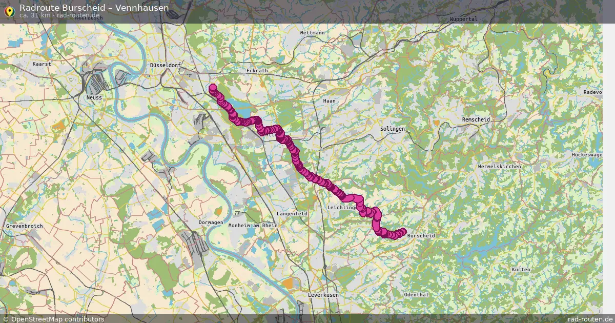 Radtour Burscheid – Vennhausen