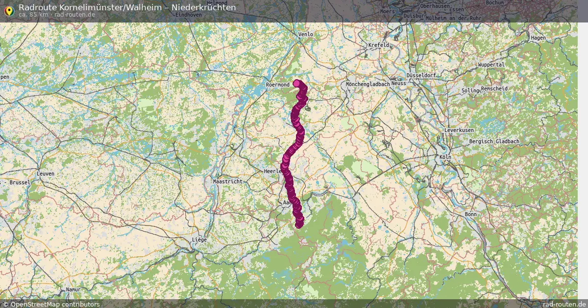 Radtour Kornelimünster Walheim – Niederkrüchten