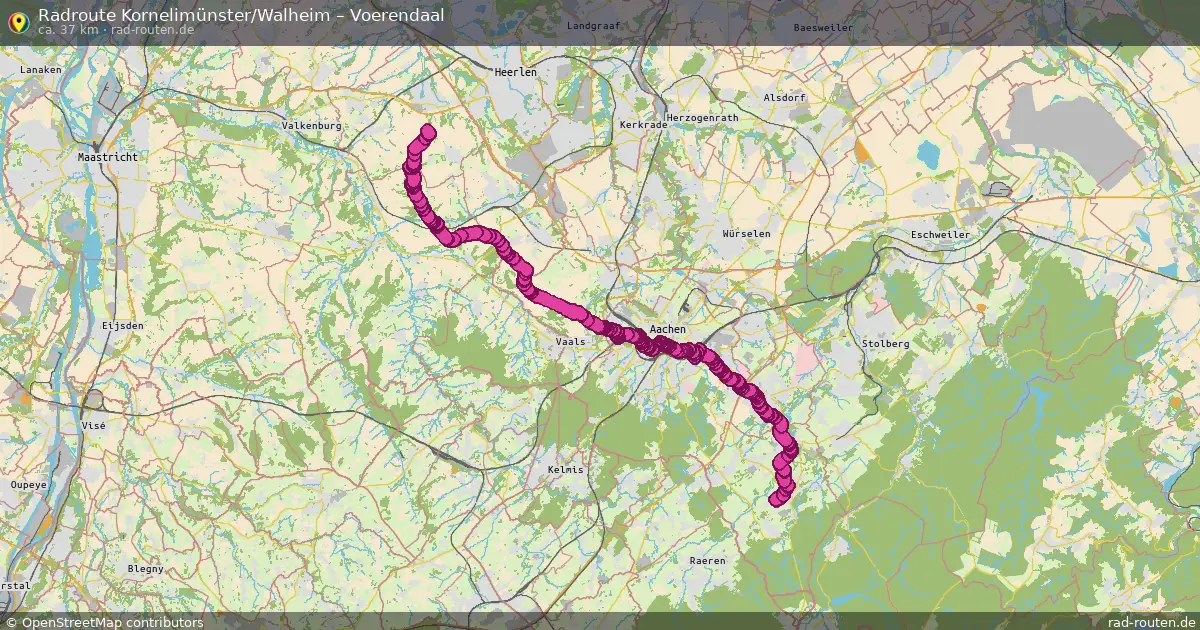 Radtour Kornelimünster Walheim – Voerendaal