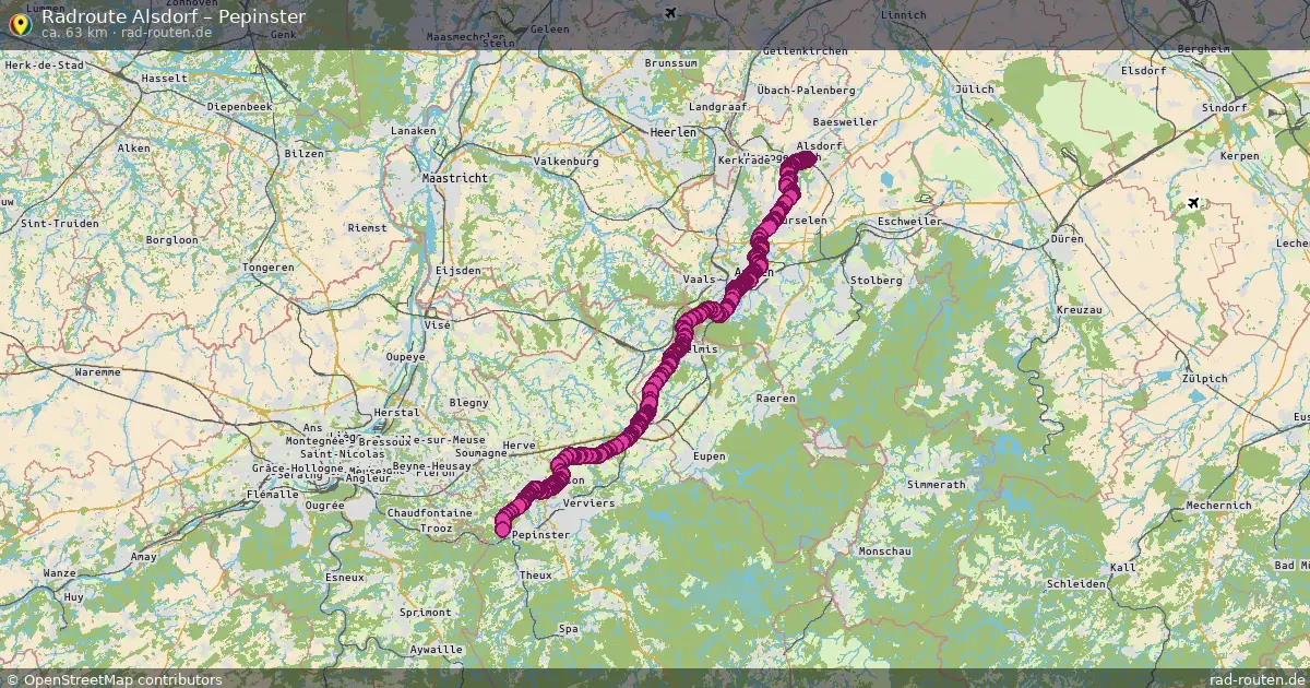 Radtour Alsdorf – Pepinster