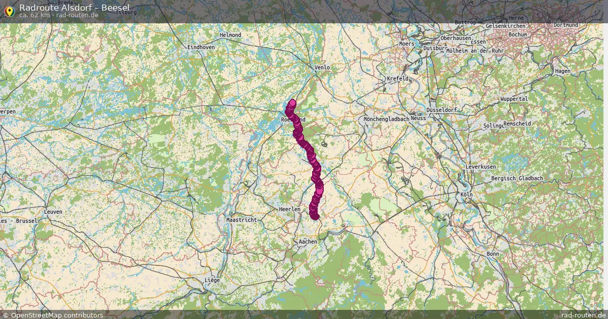 Radtour Alsdorf – Beesel