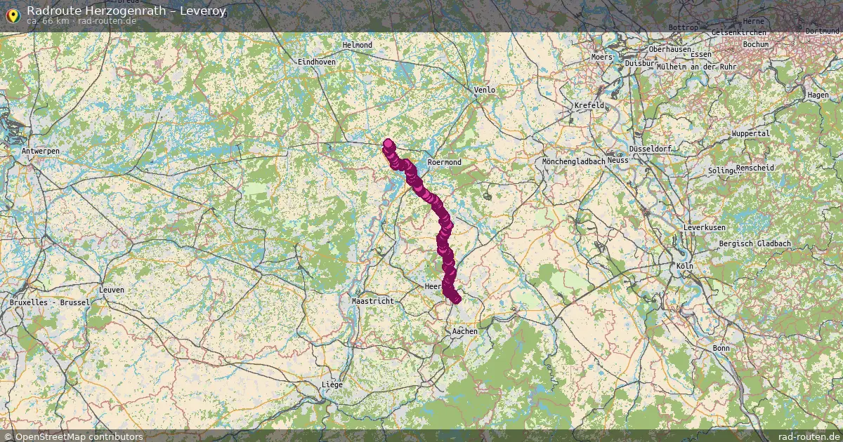 Radtour Herzogenrath – Leveroy