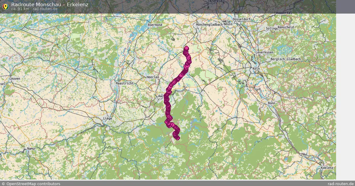 Radtour Monschau – Erkelenz