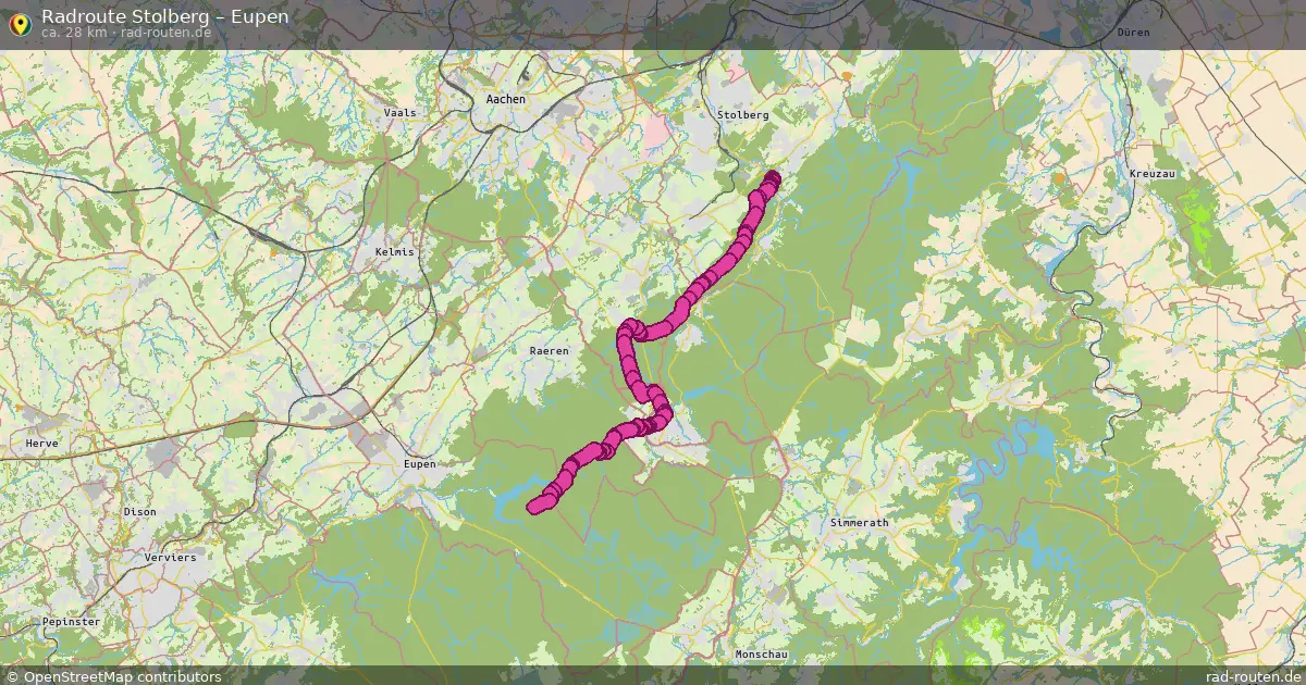 Radtour Stolberg – Eupen