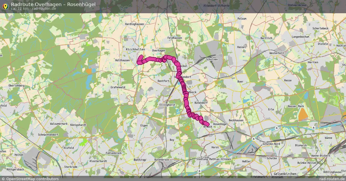 Radtour Overhagen – Rosenhügel