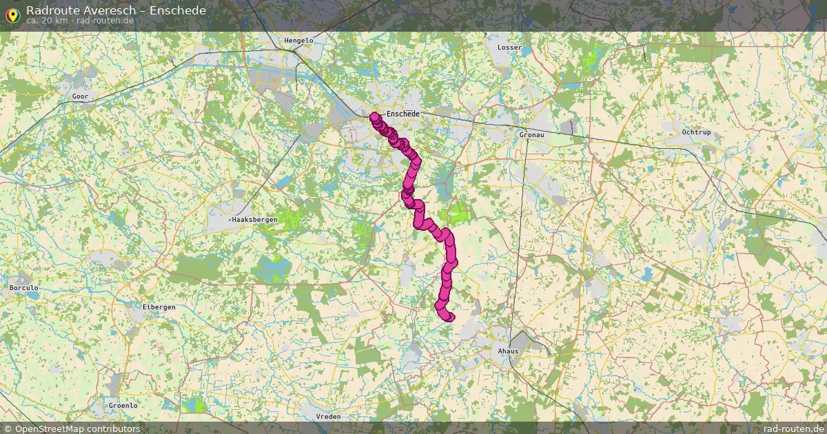 Radtour Averesch – Enschede