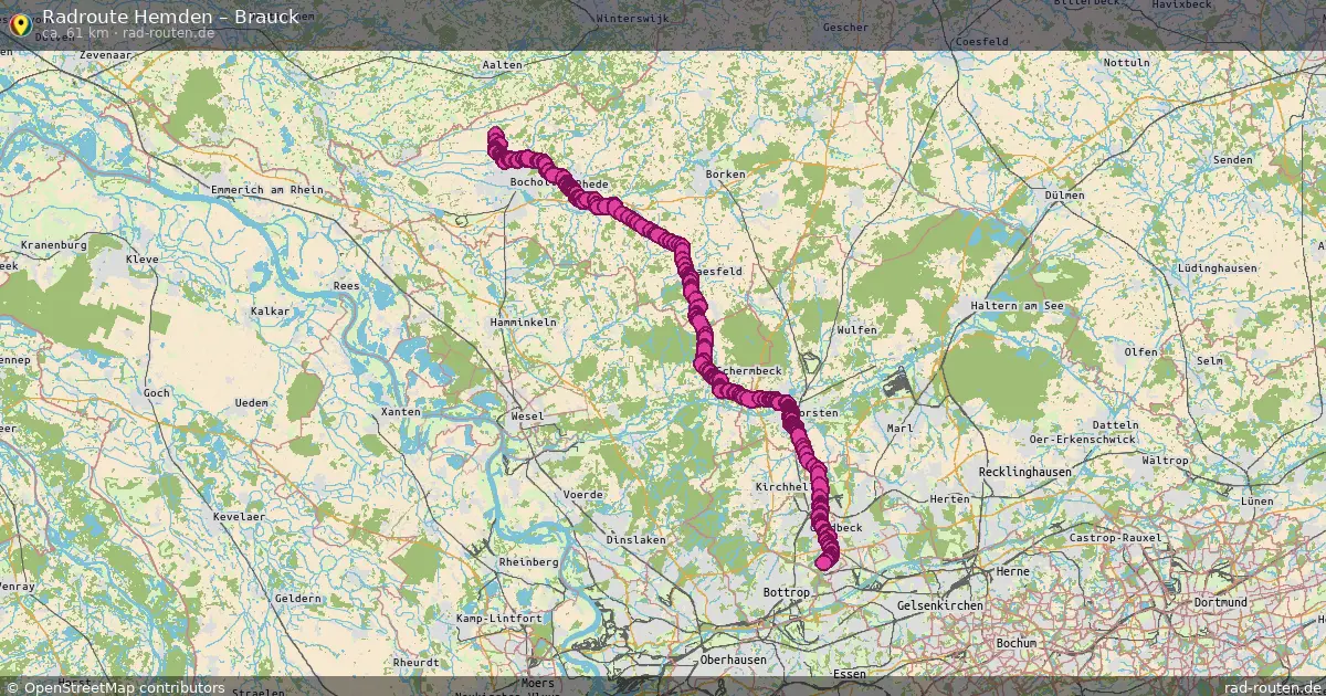 Radtour Hemden – Brauck